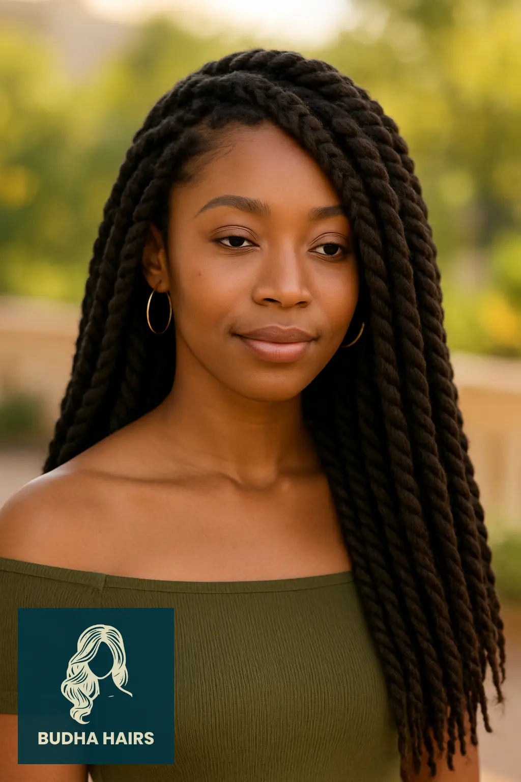 30 Beautiful Protective Hairstyles for Curly Hair 19 Protective Havana Twists Look