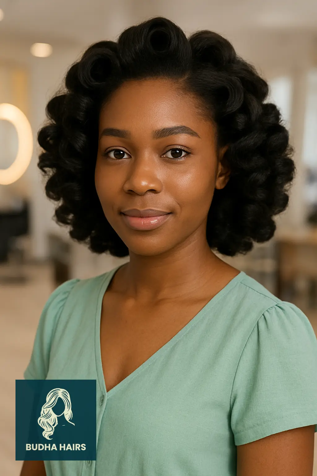 30 Stunning Awkward Length 4C Hairstyles to Try in 2025 30 Roller Set for Stretch and Volume