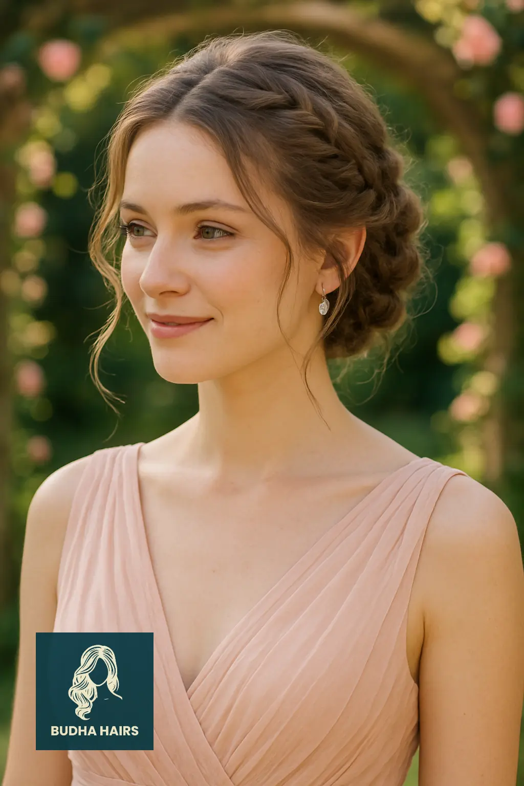 Romantic Loose Braided Updo