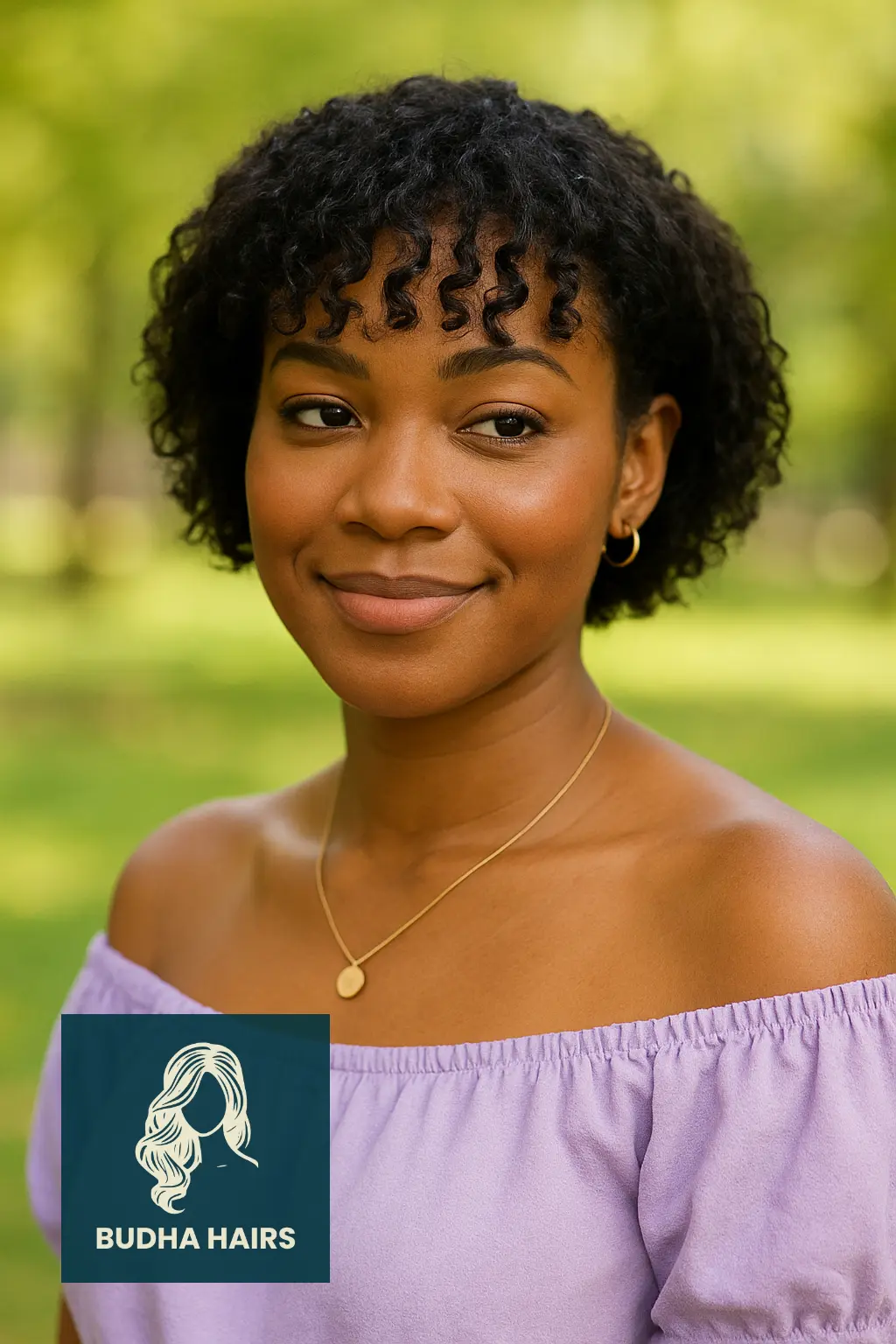 Short Bob with Curly Fringe