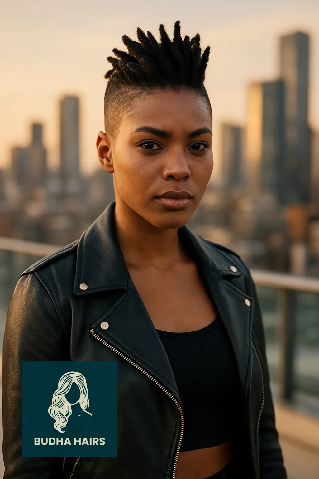 25 Stunning Short Invisible Locs Hairstyles for a Stylish and Natural Look 22 Short Invisible Locs in a Faux Hawk