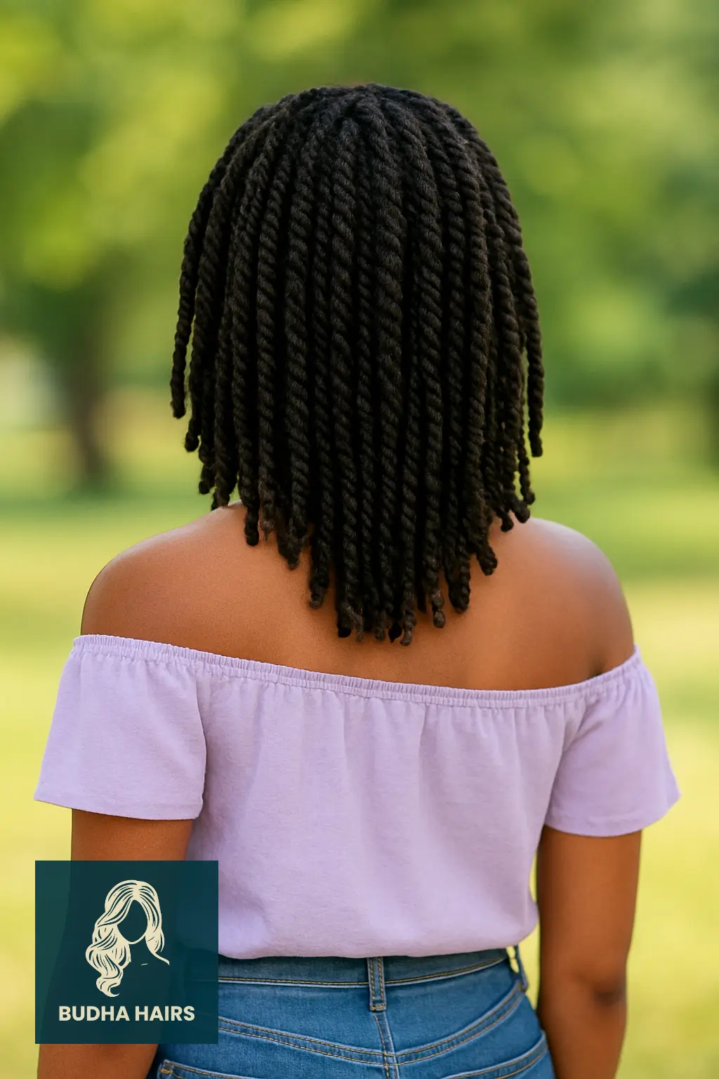 25 Stylish Two-Strand Twist Locs Hairstyles to Try in 2026 4 Shoulder-Length Two-Strand Twist Locs