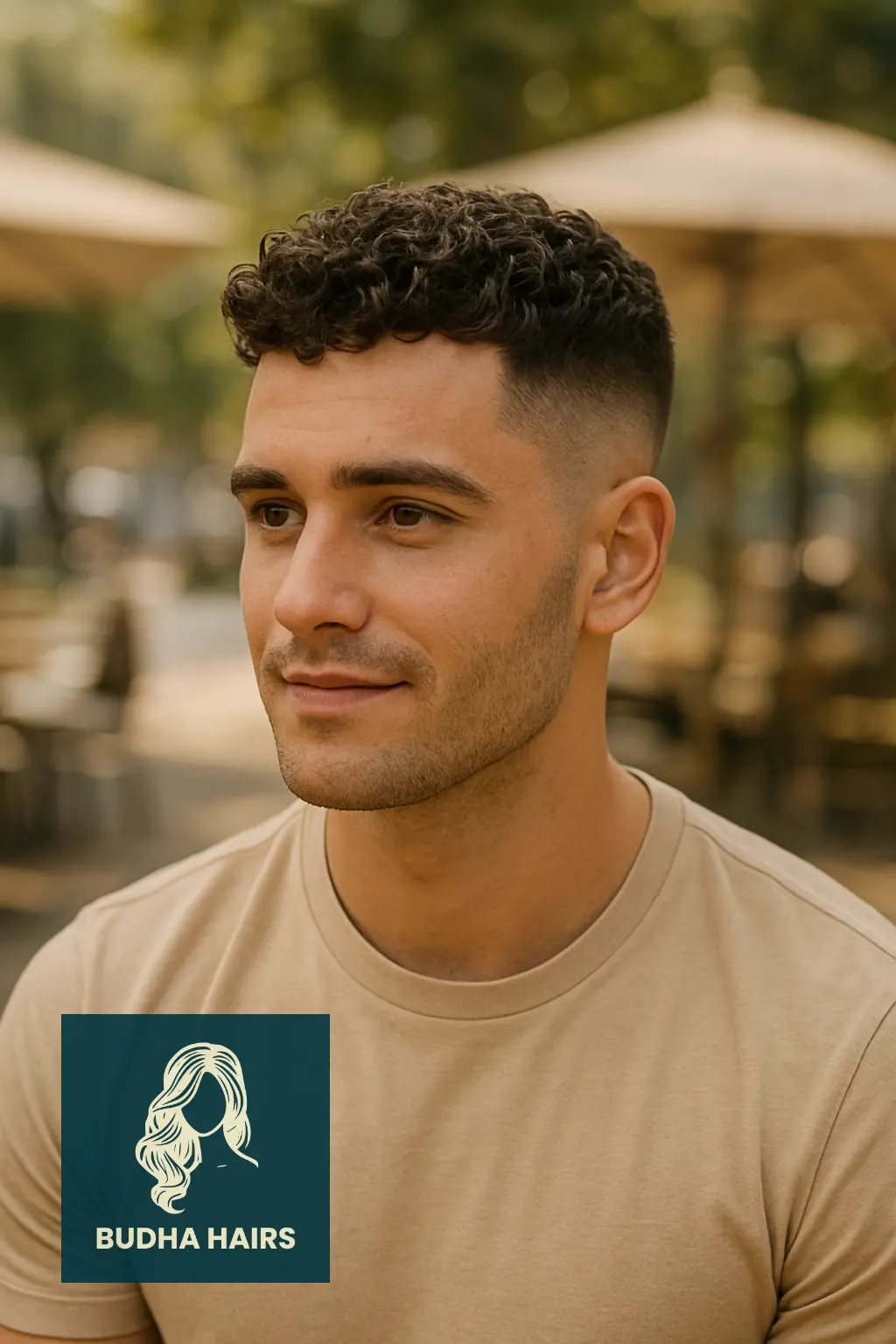 Skin Fade with Short Curls