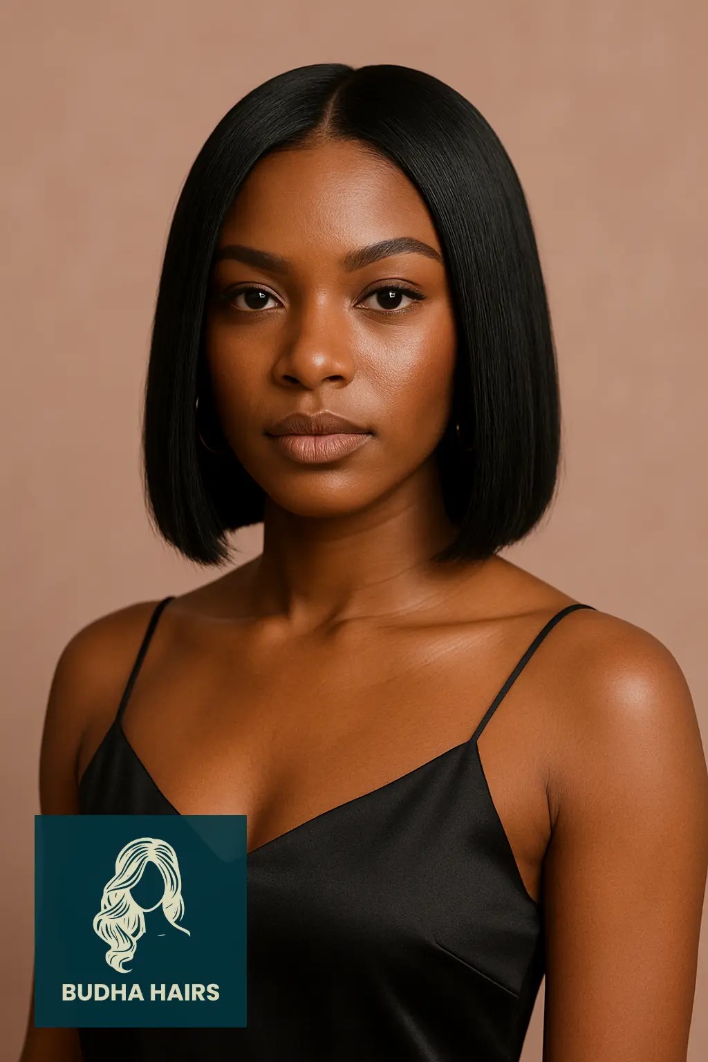 Sleek Bob with Blunt Edges