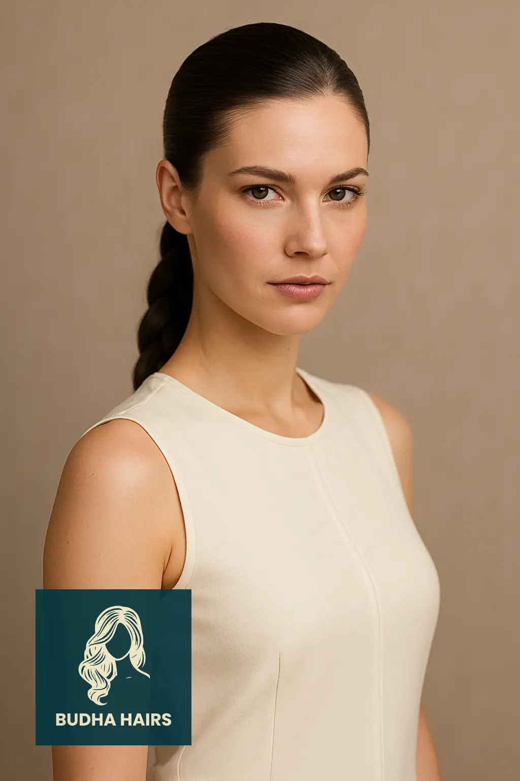 30 Sleek Ponytail Hairstyles That Redefine Chic Elegance 17 Sleek Ponytail with Braided Length