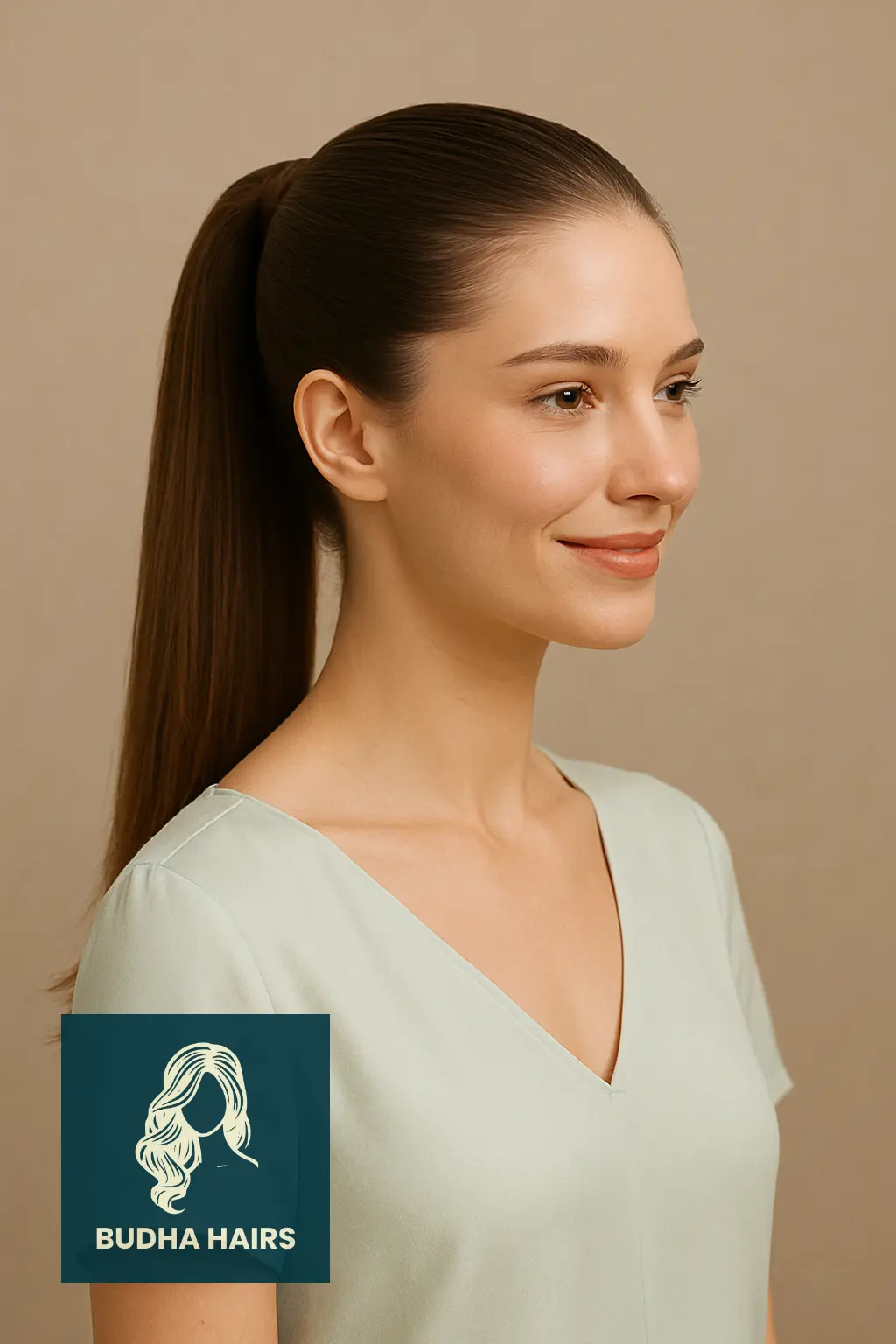 30 Sleek Ponytail Hairstyles That Redefine Chic Elegance 30 Sleek Ponytail with Feathered Ends