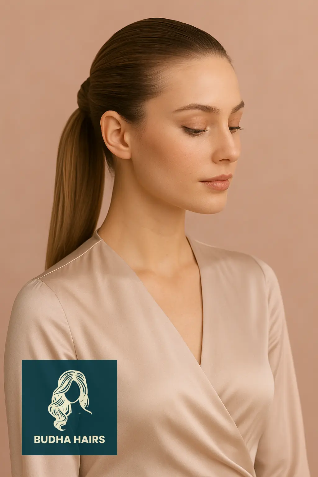 30 Sleek Ponytail Hairstyles That Redefine Chic Elegance 18 Sleek Ponytail with Twist Detail