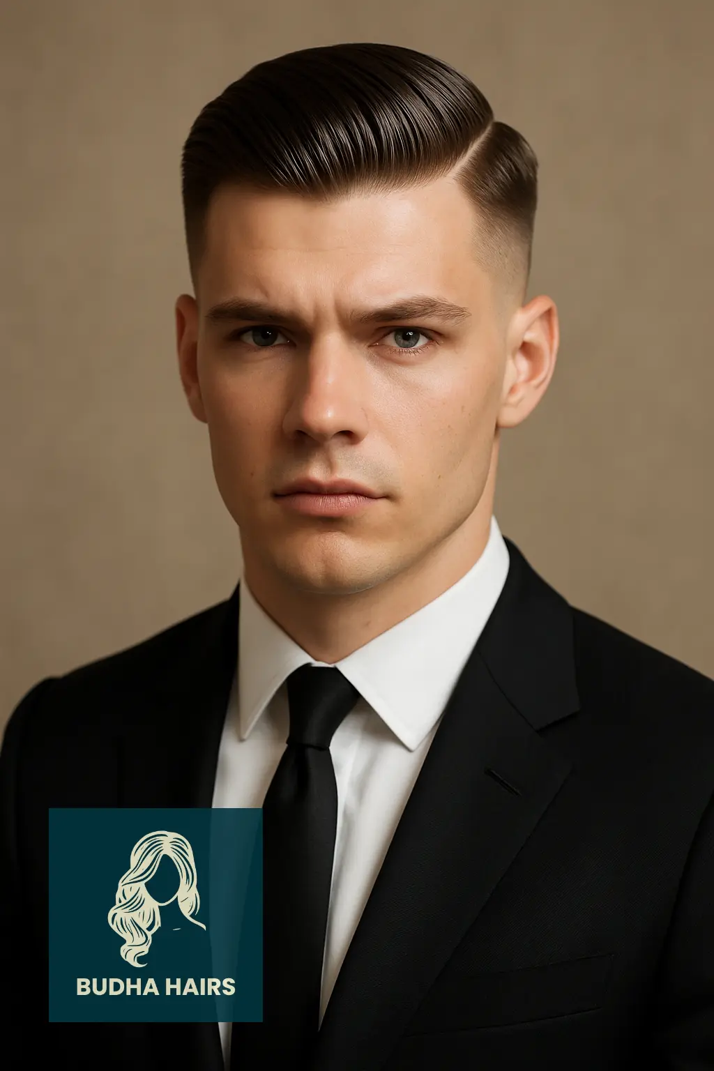 Slicked-Back Undercut Hairstyle