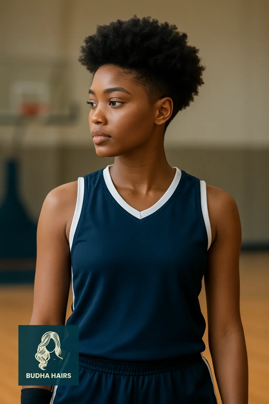 Tapered Afro for Natural Style