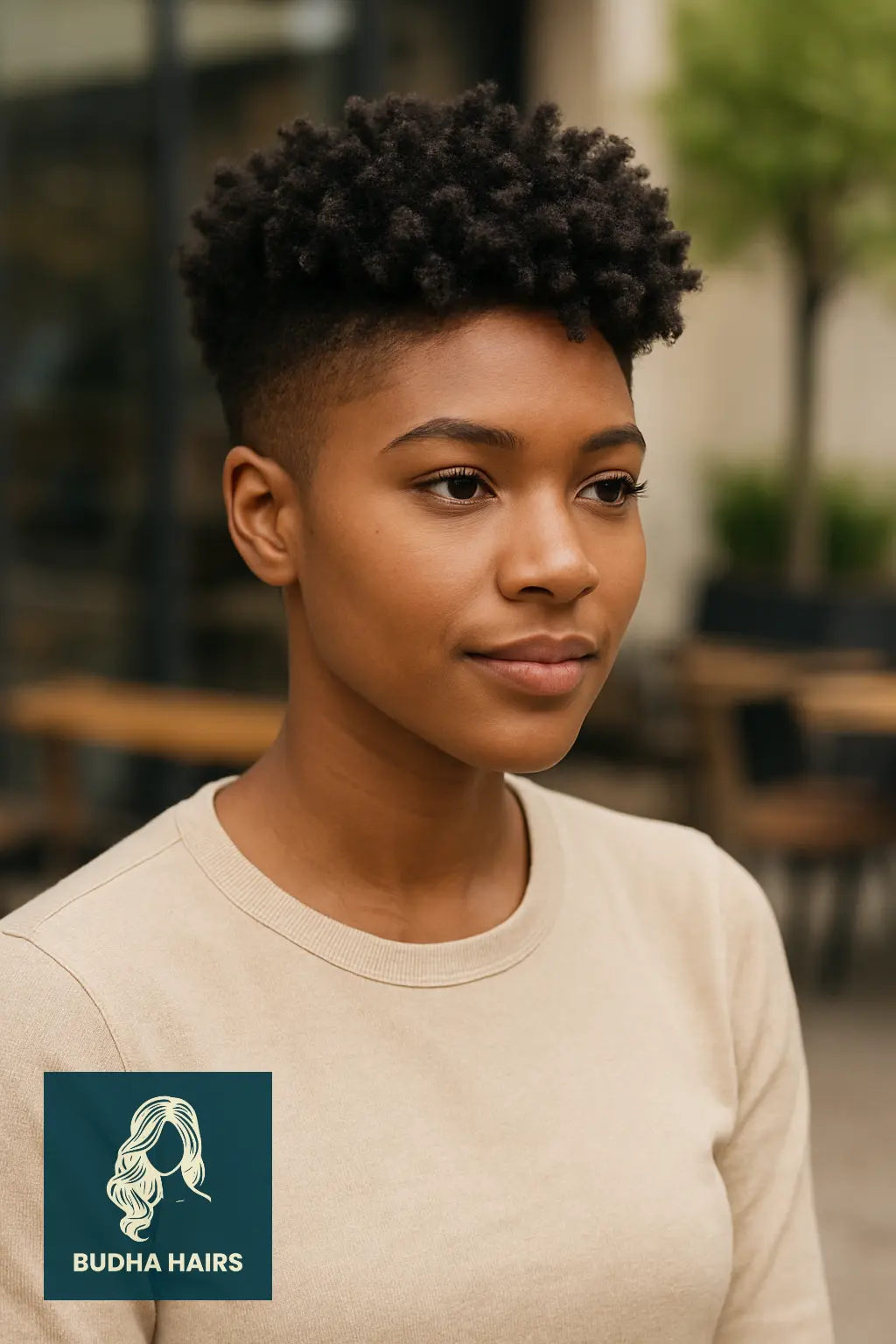 30 Stunning Awkward Length 4C Hairstyles to Try in 2025 18 Tapered Cut with Defined Coils