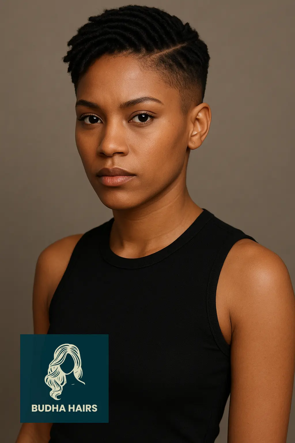 25 Stunning Short Invisible Locs Hairstyles for a Stylish and Natural Look 4 Tapered Cut with Short Invisible Locs