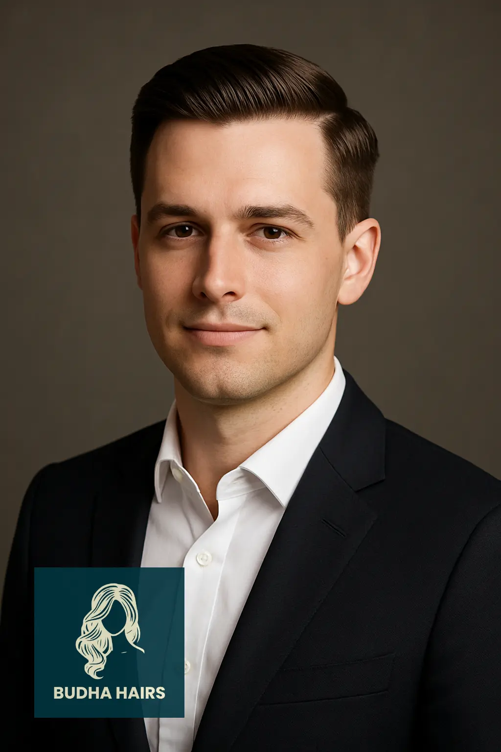 Tapered Side Part Hairstyle