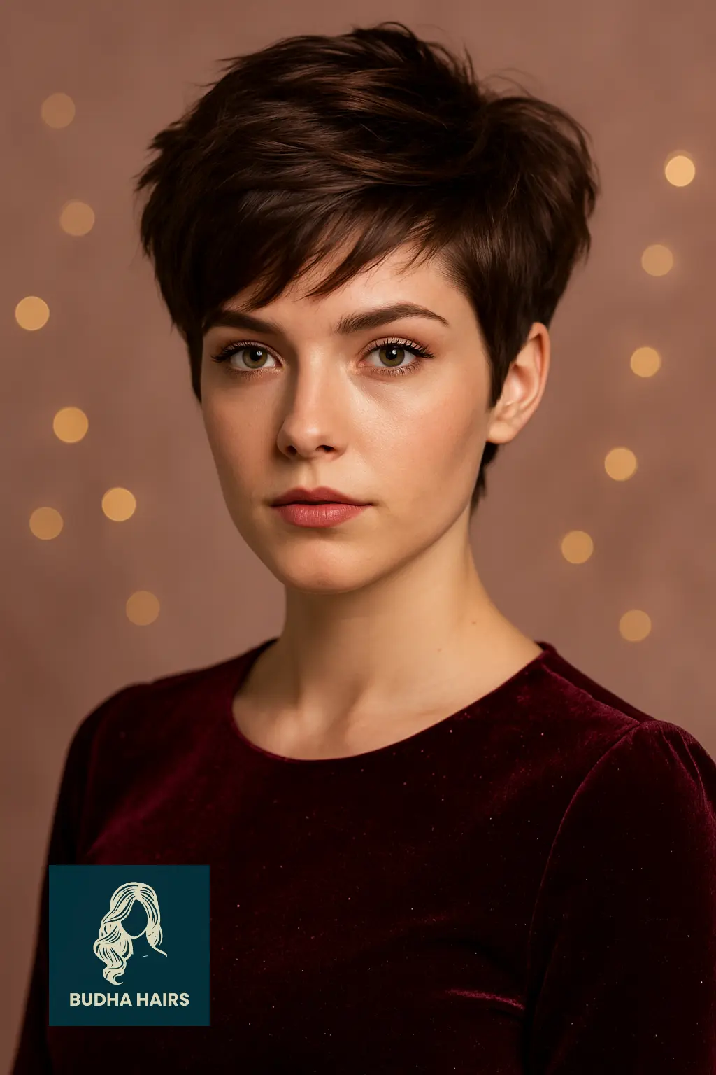 Textured Pixie with Side Volume