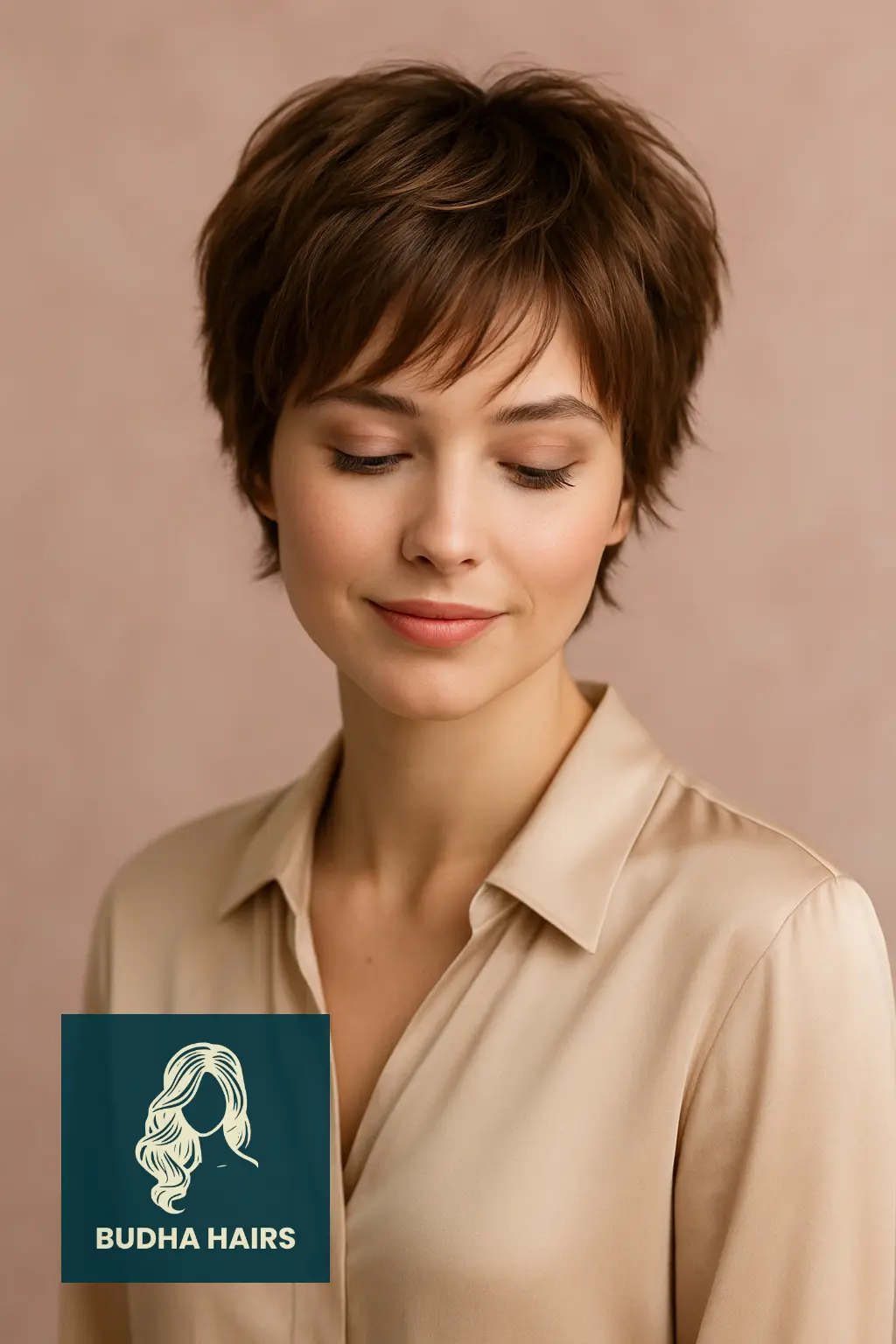 Textured Pixie with Soft Wispy Bangs