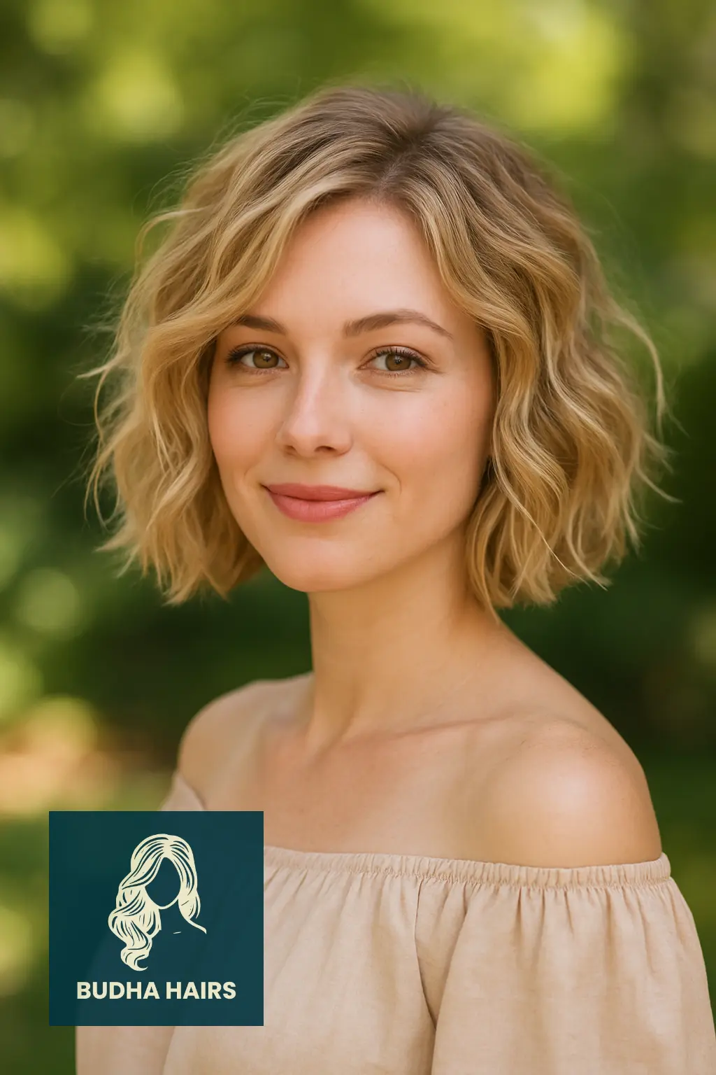 Textured Wavy Bob with Volume
