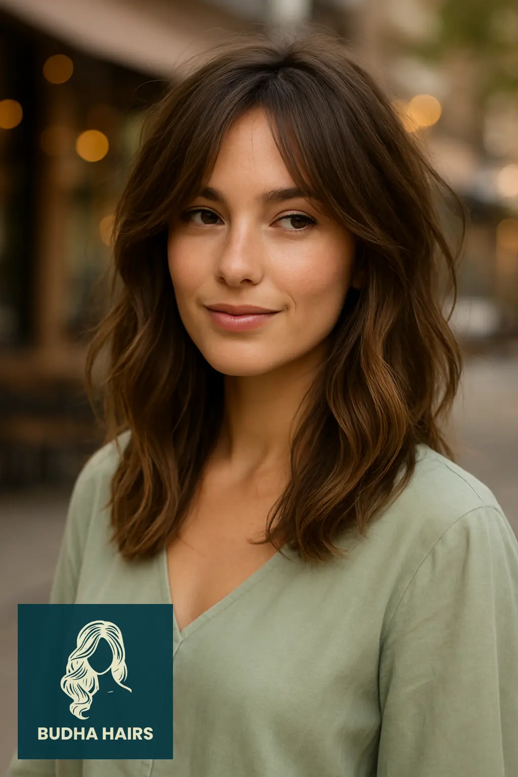 30 Flattering Hairstyles for Thin Wavy Hair 30 Tousled Lob with Layered Dimension