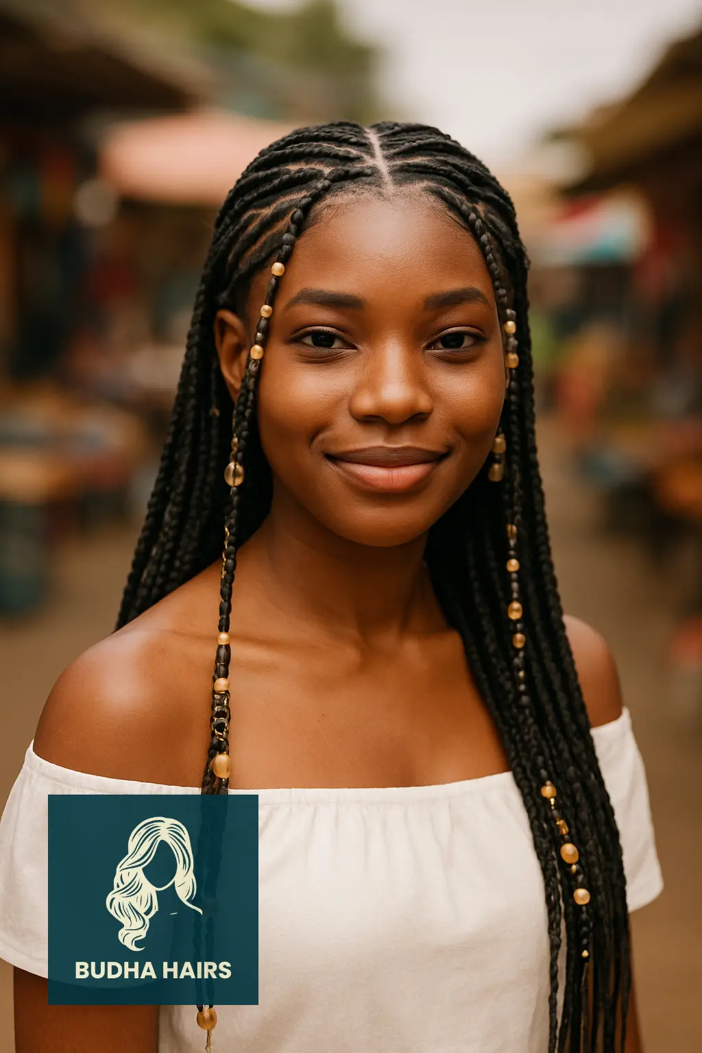 Tribal Braids with Beads and Accessories