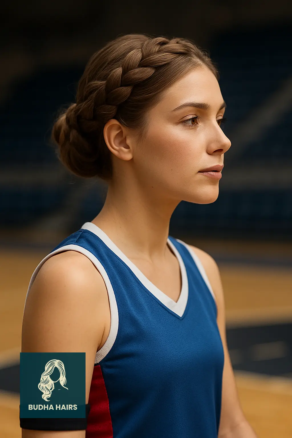 Twisted Halo with Low Bun