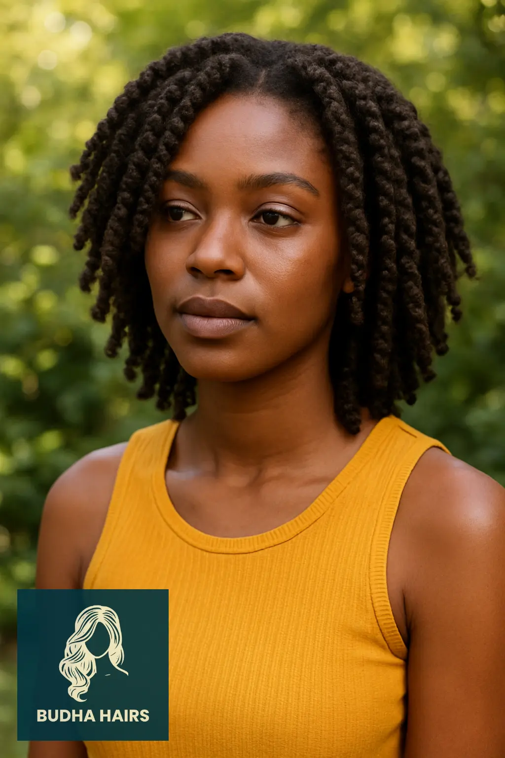 30 Beautiful Protective Hairstyles for Curly Hair 2 Twists with Natural Hair Texture