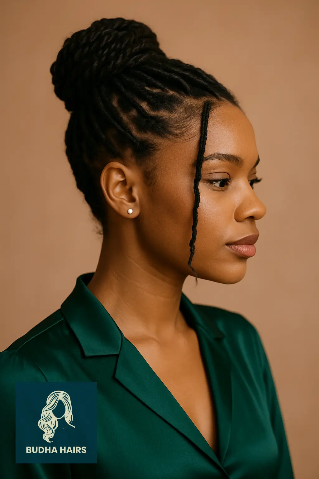 25 Stylish Two-Strand Twist Locs Hairstyles to Try in 2026 7 Two-Strand Twist Locs into High Bun