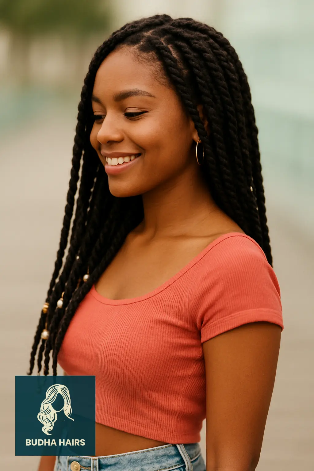 25 Stylish Two-Strand Twist Locs Hairstyles to Try in 2026 12 Two-Strand Twist Locs with Beads