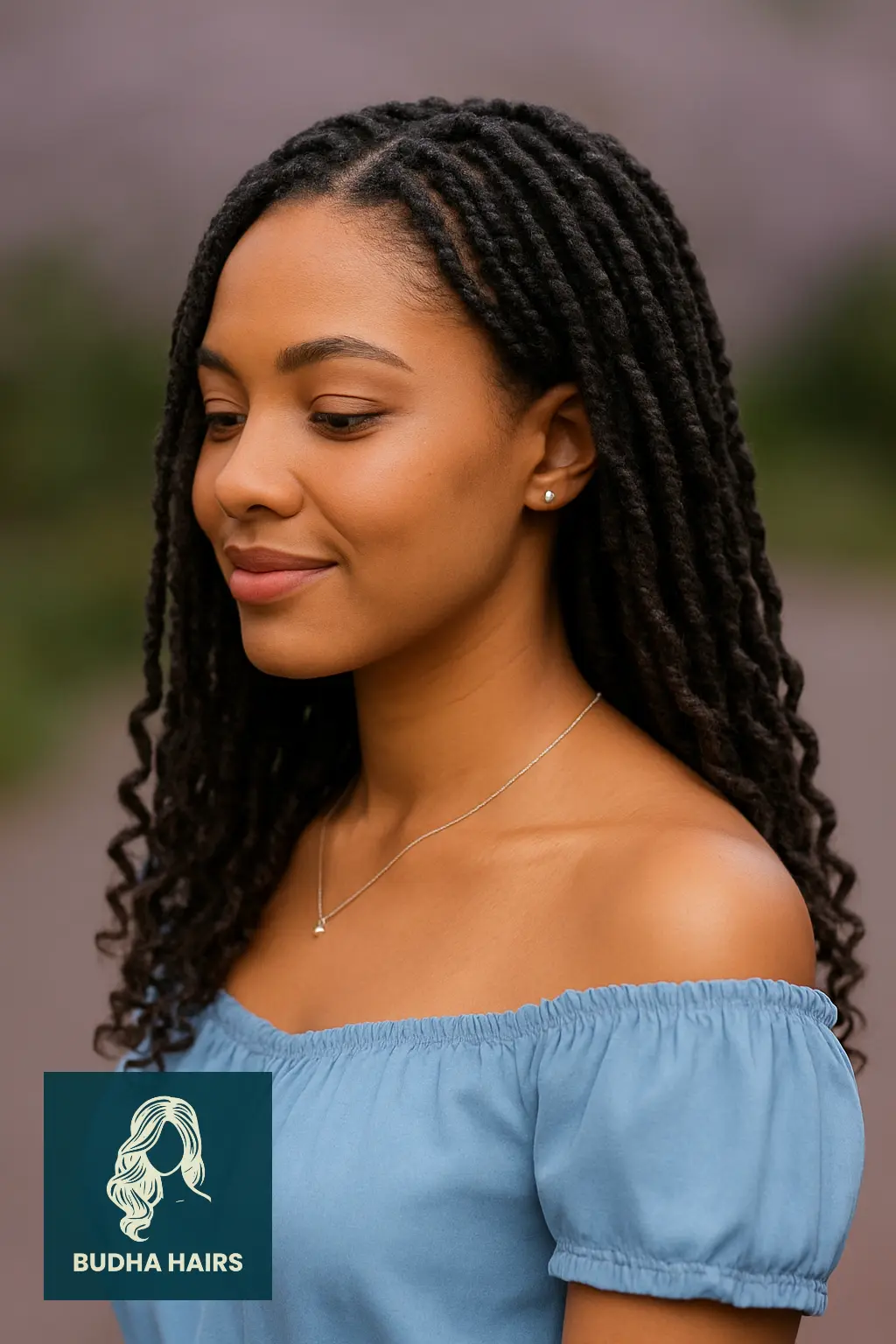 25 Stylish Two-Strand Twist Locs Hairstyles to Try in 2026 10 Two-Strand Twist Locs with Curly Ends