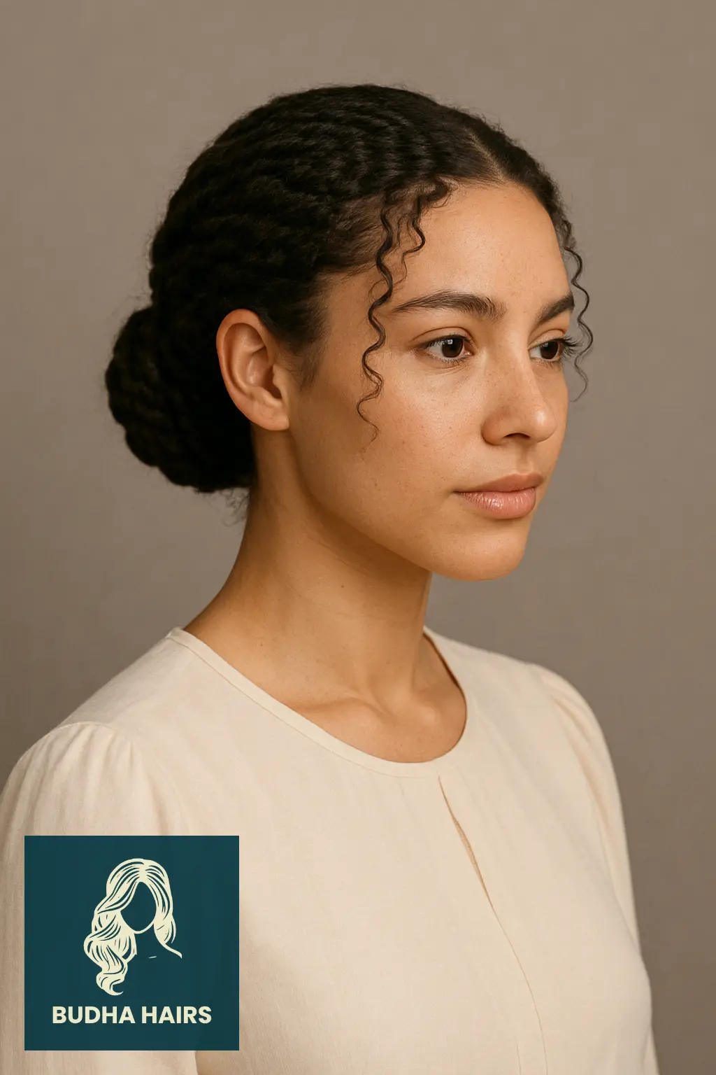 30 Protective Hairstyles for 3a Hair to Keep Your Curls Healthy and Stylish 28 Two-Strand Twists into Bun