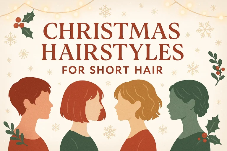 Christmas Hairstyles for Short Hair