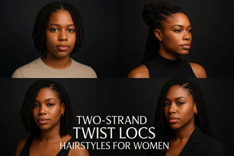 Two-Strand Twist Locs Hairstyles