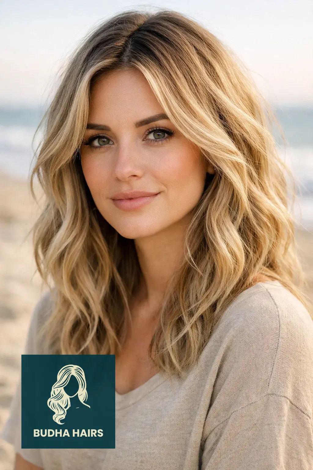 25 Ash Blonde Balayage Hairstyles That Look Expensive and Chic 12 Beachy Waves and Smoky Blonde Tones