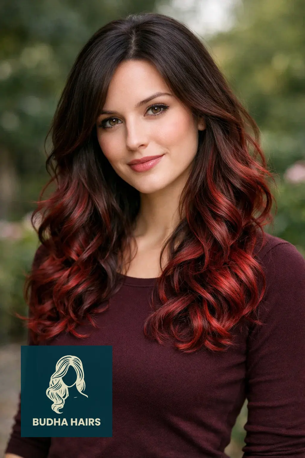 35 Best Vampire Hairstyles for Women - Gothic, Sexy & Scary Looks 25 Bleeding" Balayage Curls