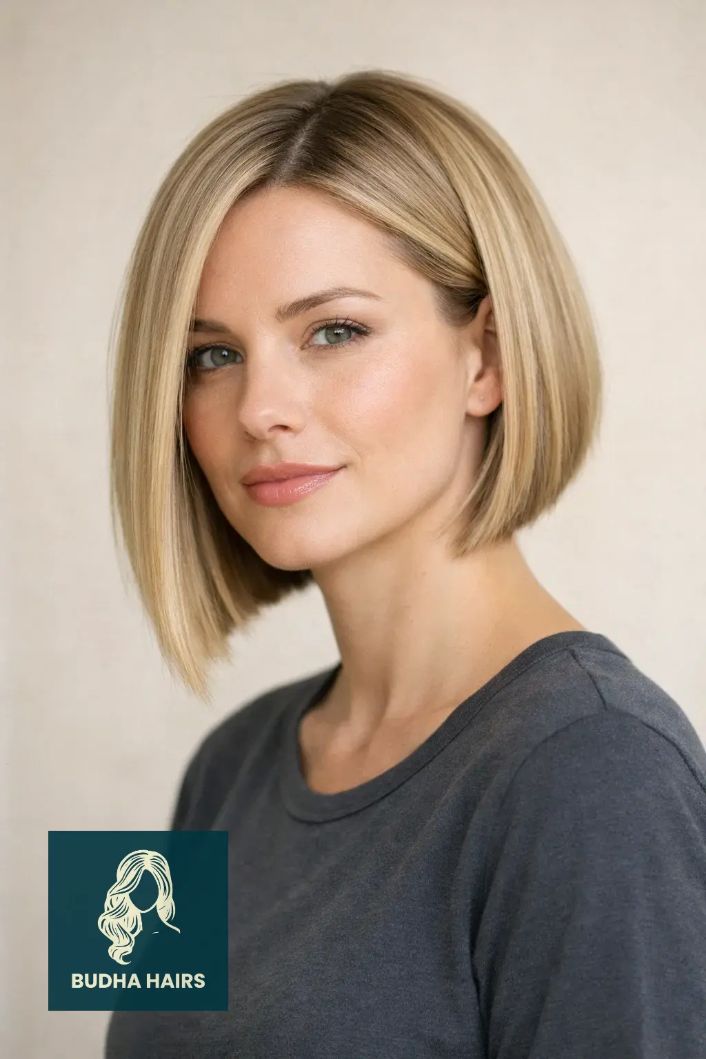 25 Best Short Bob Hairstyles for Thin Fine Hair for Instant Volume 7 Blunt Angled Bob