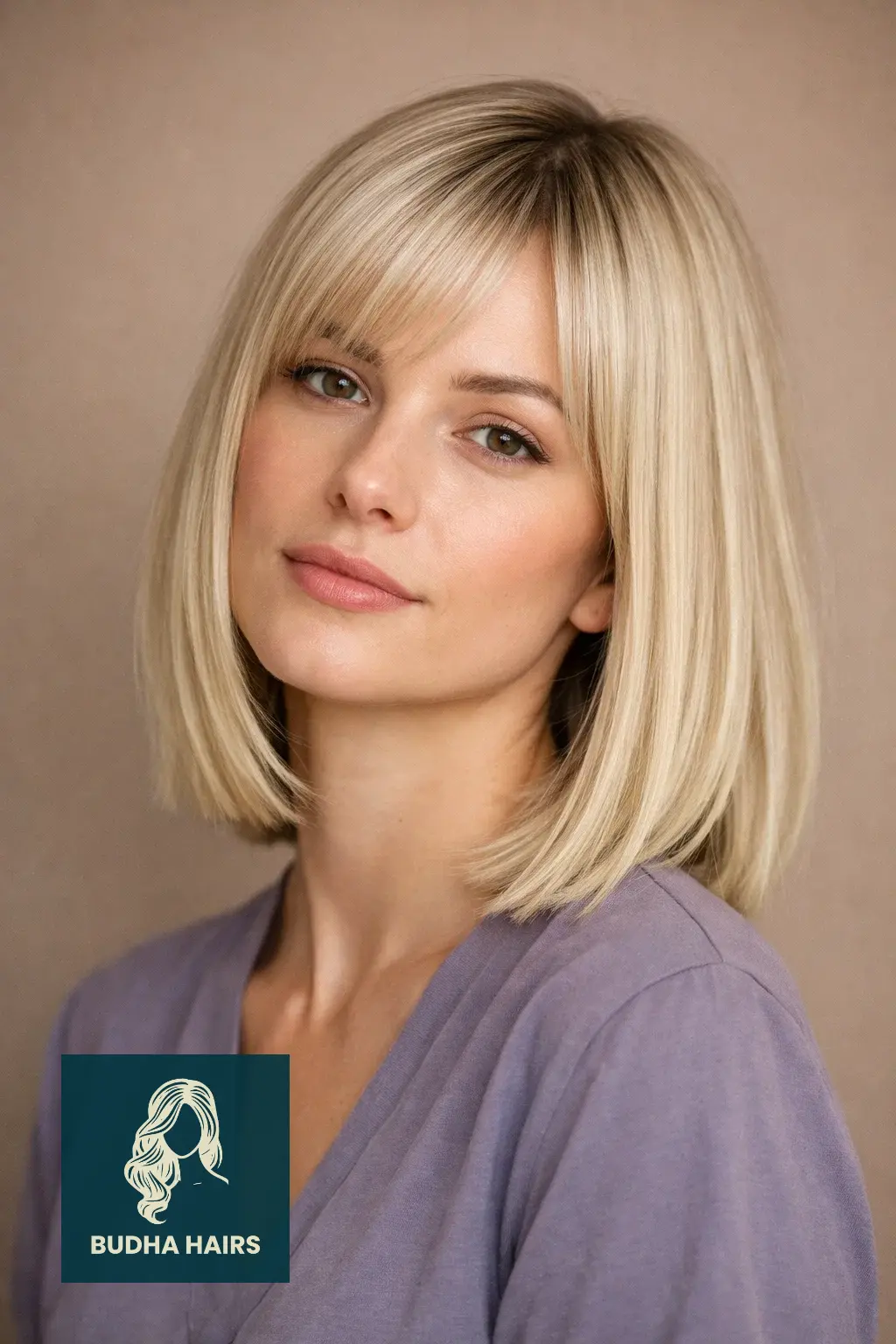 30 Best Hairstyles for Thin Fine Hair for Instant Volume & Body 11 Blunt Cut with Ghost Layers