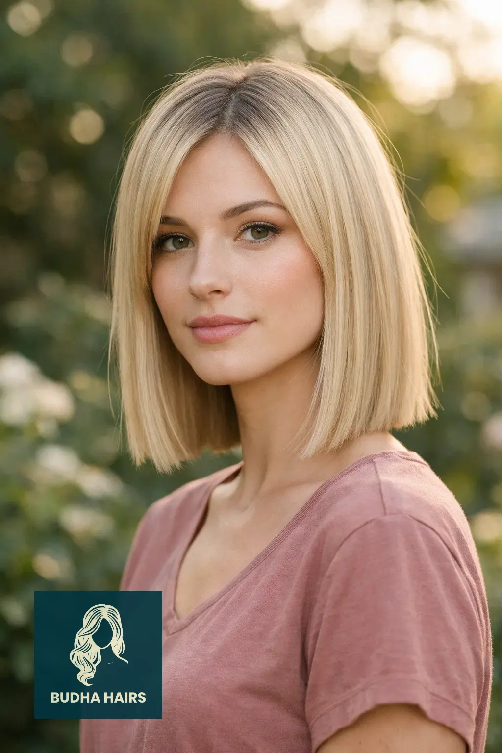 20 Best Low-Maintenance Haircut Ideas for Fine Hair for Instant Volume 15 Blunt Cut with "Ghost Layers"