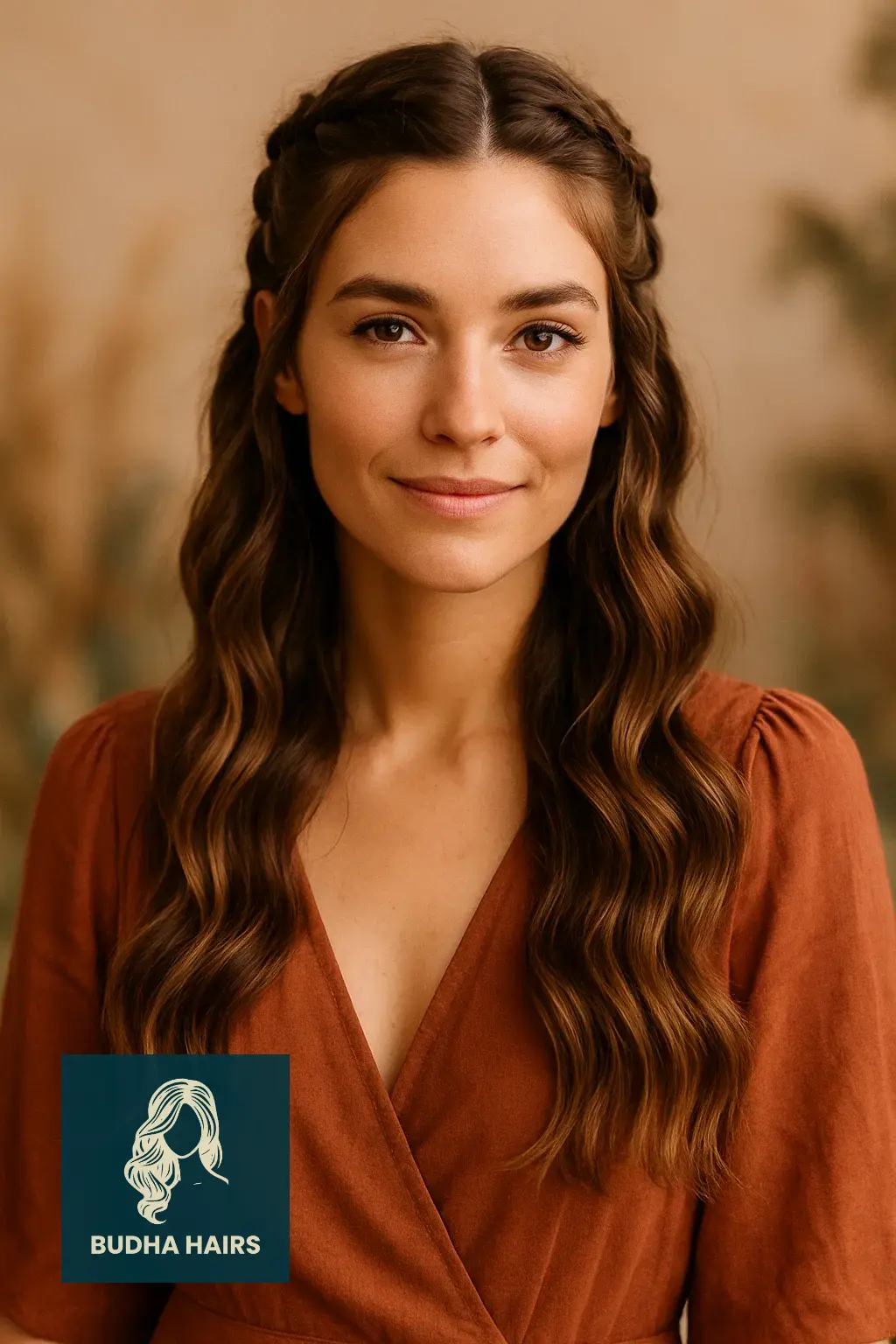 30th Birthday Hairstyles: 35 Stunning Looks for Women 22 Boho Half-Up Braids With Loose Waves