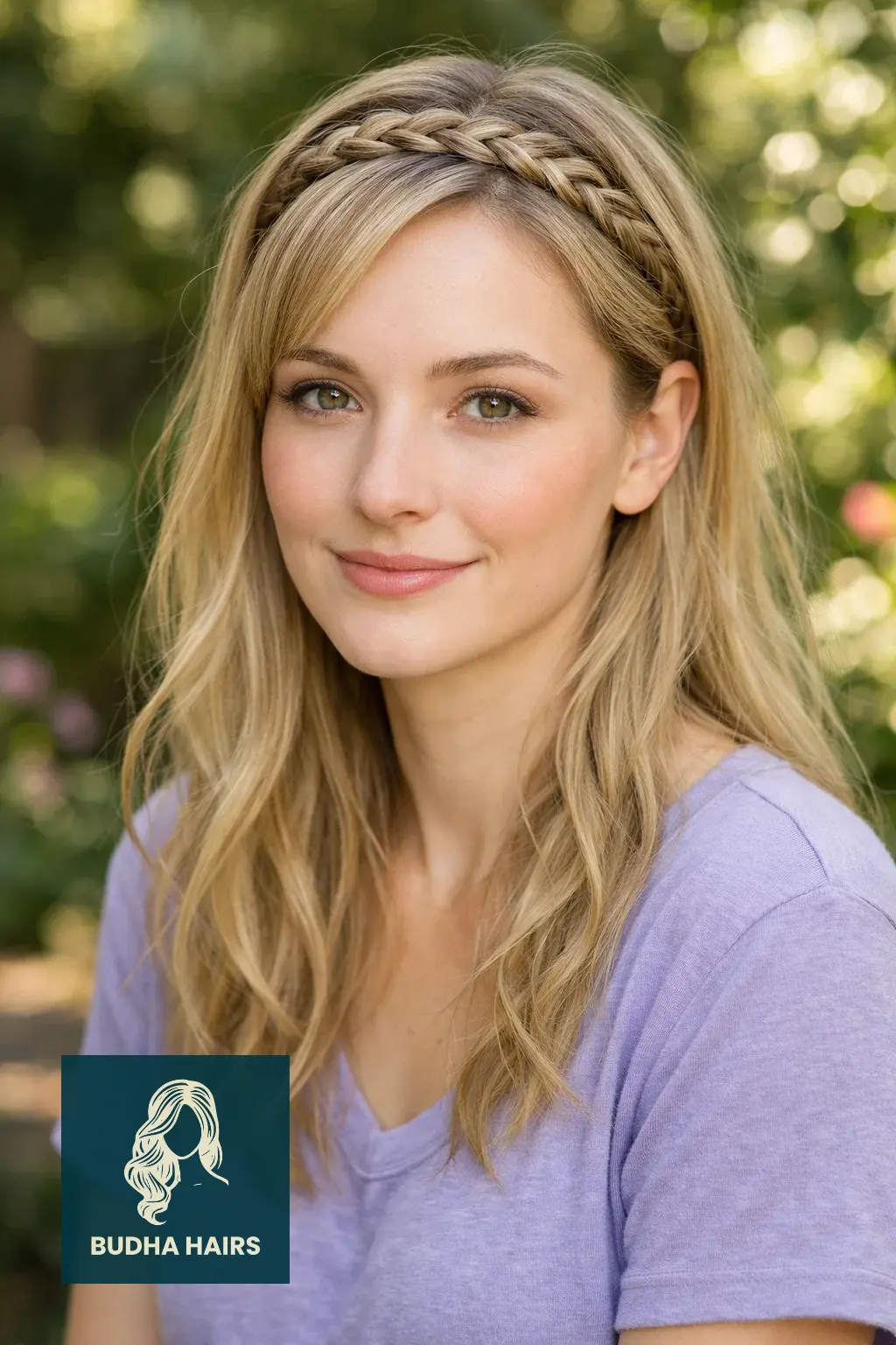 30 Simple yet Volumizing Hairstyles for Thin Hair 12 Braided Headband