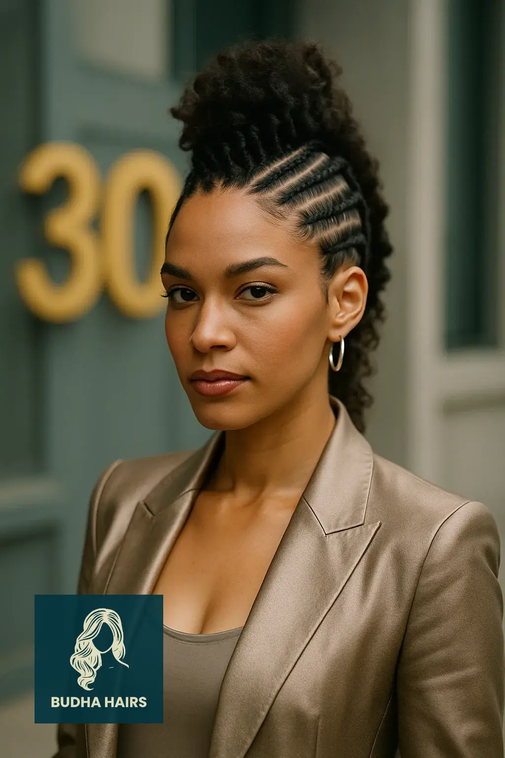 30th Birthday Hairstyles: 35 Stunning Looks for Women 15 Braided Mohawk Updo