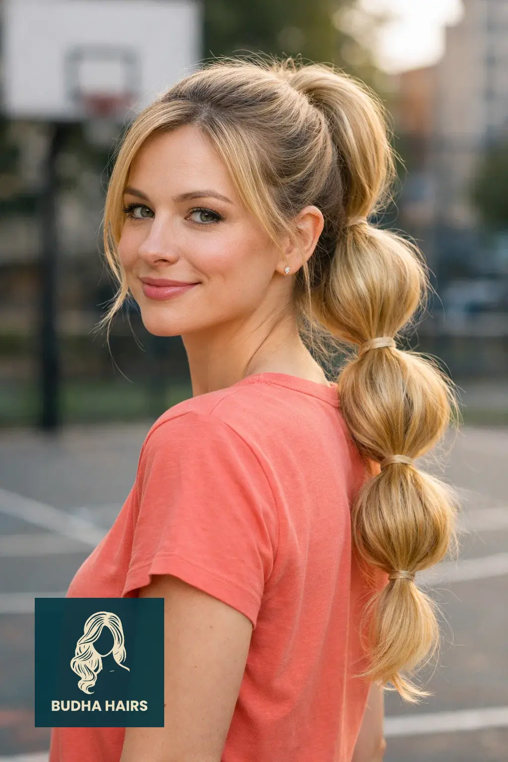 30 Simple yet Volumizing Hairstyles for Thin Hair 13 Bubble Ponytail
