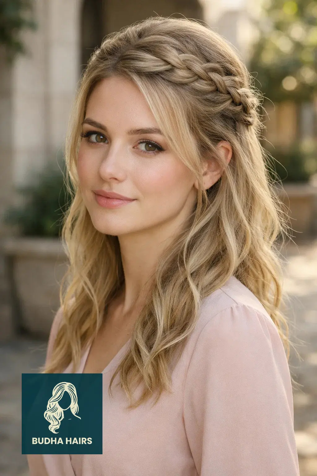 30 Best Formal Hairstyles for Thin Hair for Weddings & Galas 16 Cascading Dutch Braid Half-Up