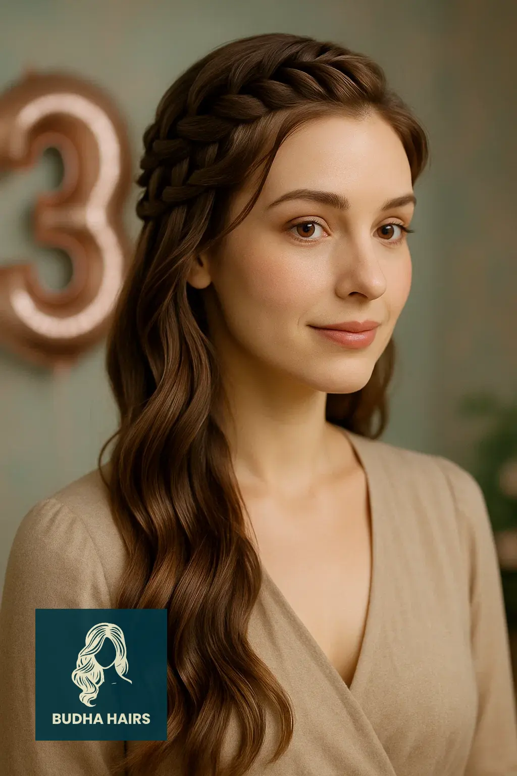 30th Birthday Hairstyles: 35 Stunning Looks for Women 7 Cascading Waterfall Braid