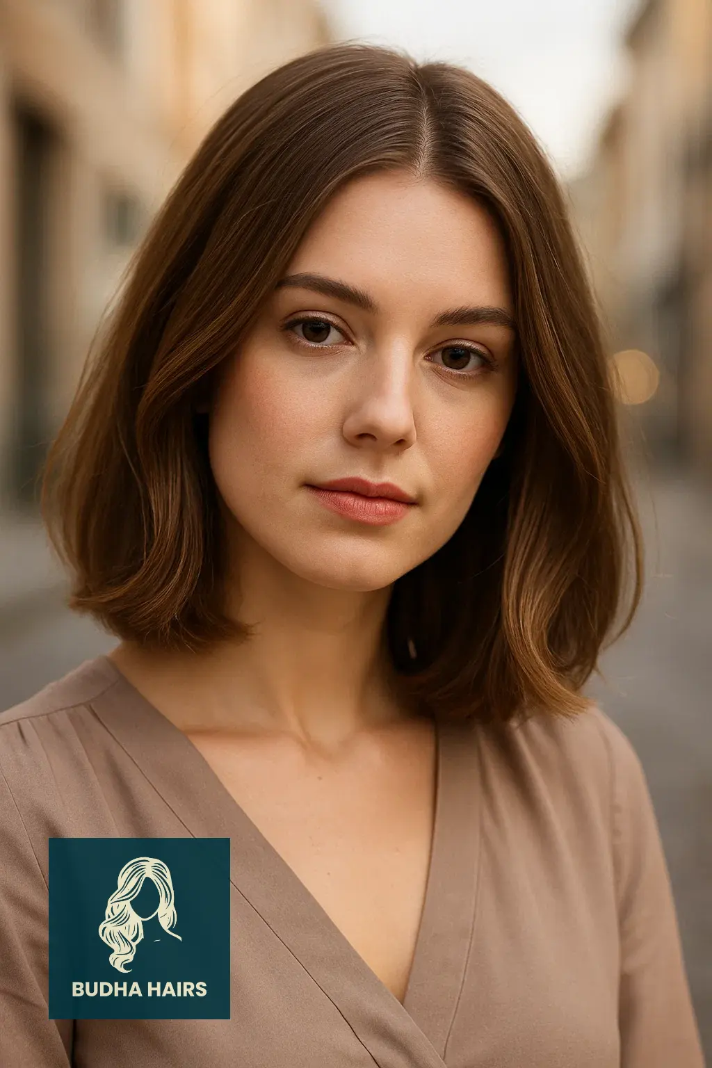 Best Lob Hairstyles for Thick Hair: 30 Stunning Ideas 19 Center-Parted Lob for Balanced Thickness