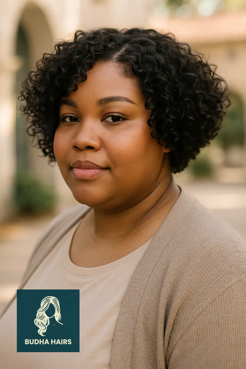 Plus Size Hairstyles for Black Women: 30 Stunning Styles 24 Chin-Length Curly Bob With Tapered Back