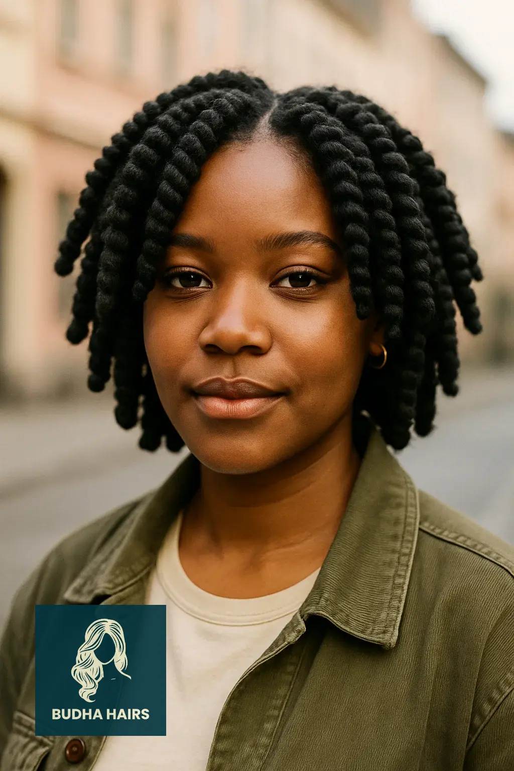 Short Crochet Twist Hairstyles: 35 Trendy Protective Looks 8 Chunky Short Crochet Twists