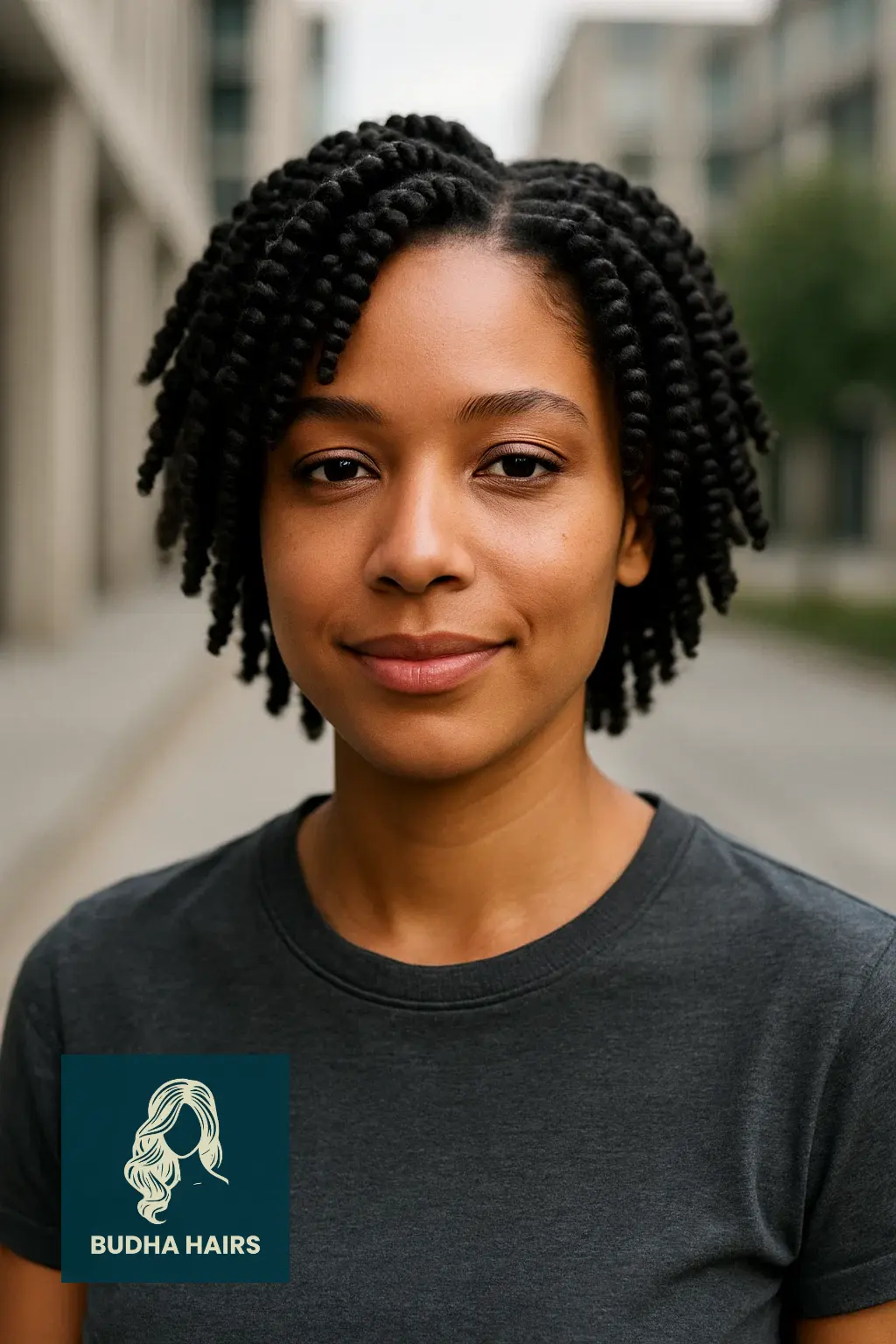 Short Crochet Twist Hairstyles: 35 Trendy Protective Looks 1 Classic Short Crochet Twists