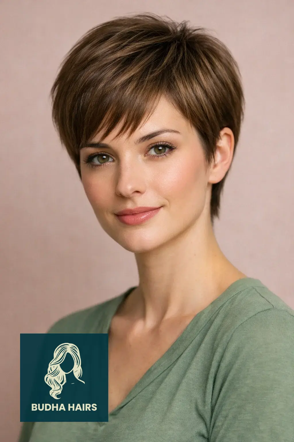 35 Best Short Hairstyles for Thin Hair and Oval Face 1 Classic Textured Pixie Cut