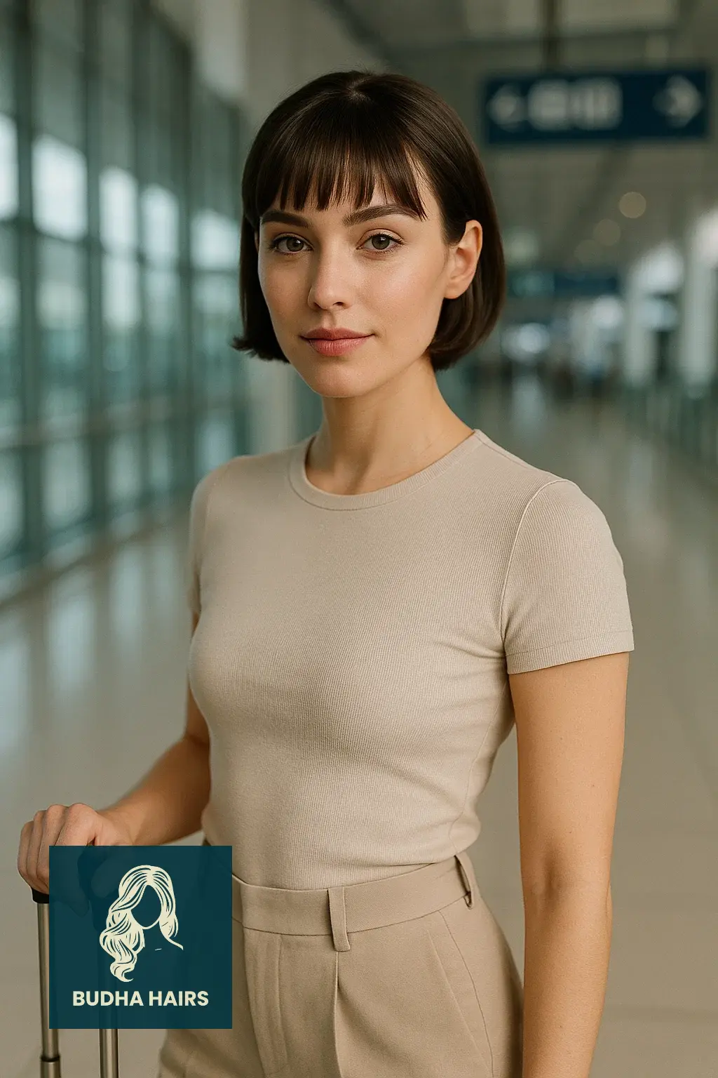 30 Airport Hairstyles for Short Hair: Easy Travel Looks 29 Clip In Bangs for Fast Travel Transformations
