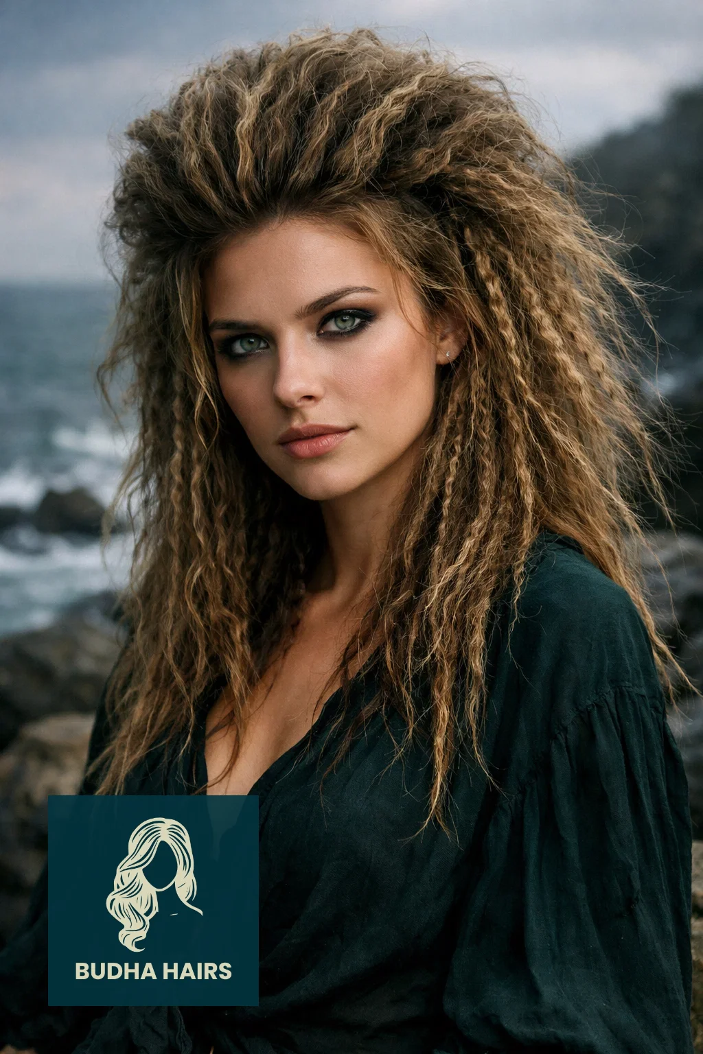 50 Pirate Hairstyles for Women - Rugged & Romantic Looks 42 Crimped "Sea Witch" Volume