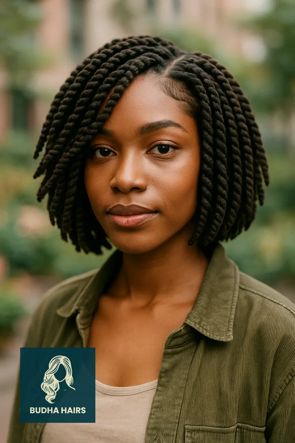 Short Crochet Twist Hairstyles: 35 Trendy Protective Looks 17 Crochet Twist Bob with Face-Framing Layers