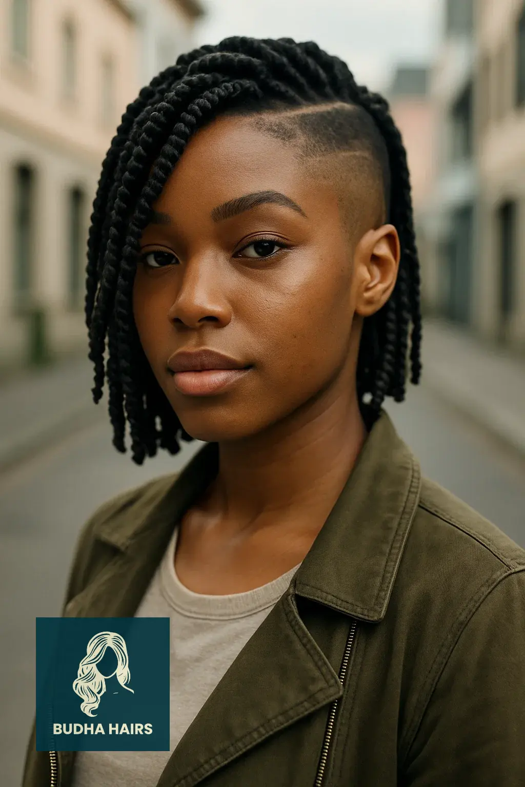 Short Crochet Twist Hairstyles: 35 Trendy Protective Looks 24 Crochet Twists with Undercut