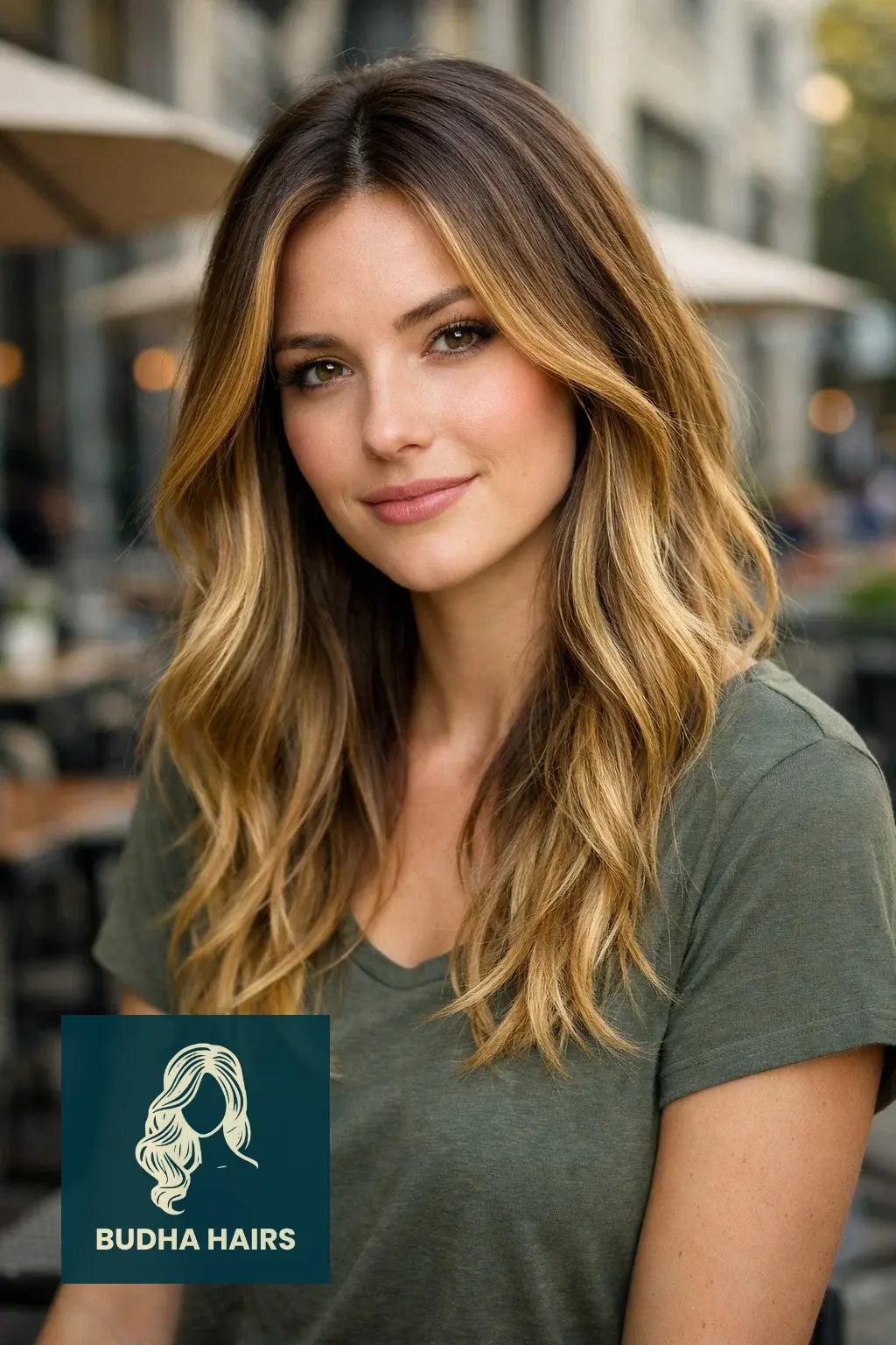 35 Golden Blonde Balayage Looks for a Radiant Shine 22 Deep Mocha Base with Gilded Ends